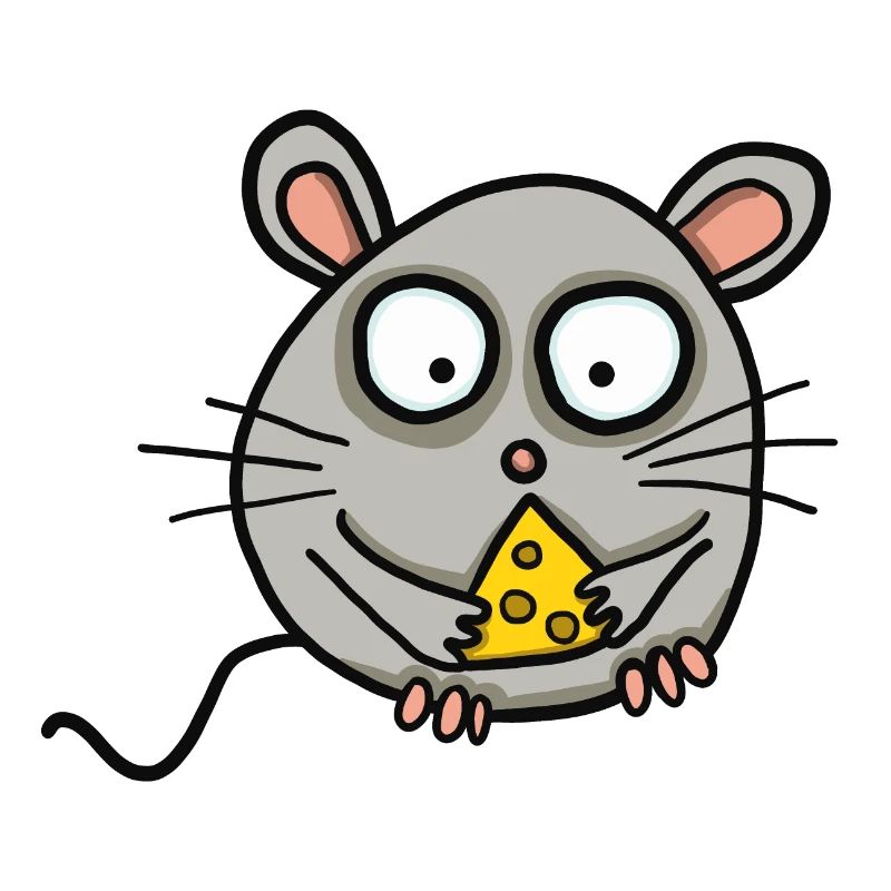 Mouse with cheese