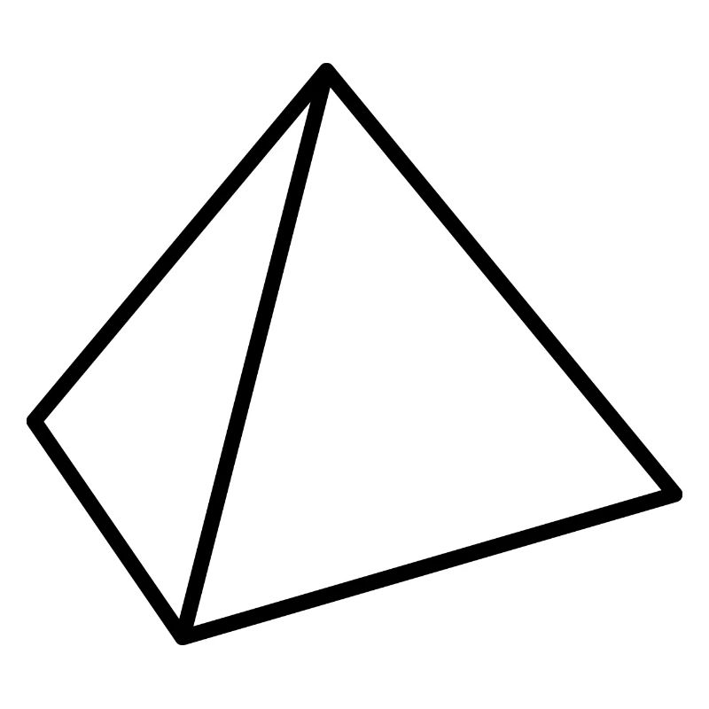 Schwarzer Tetraeder