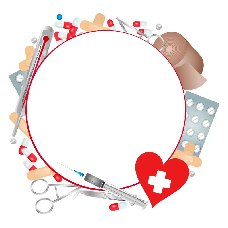 First aid kit or first aid kit as a frame