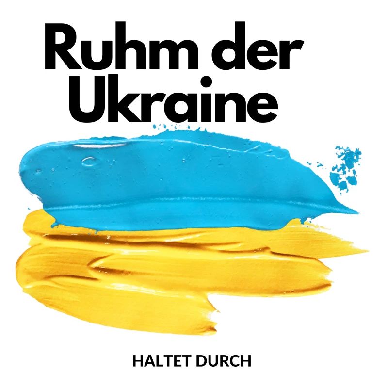 Ruhm der Ukraine Frieden Stop War