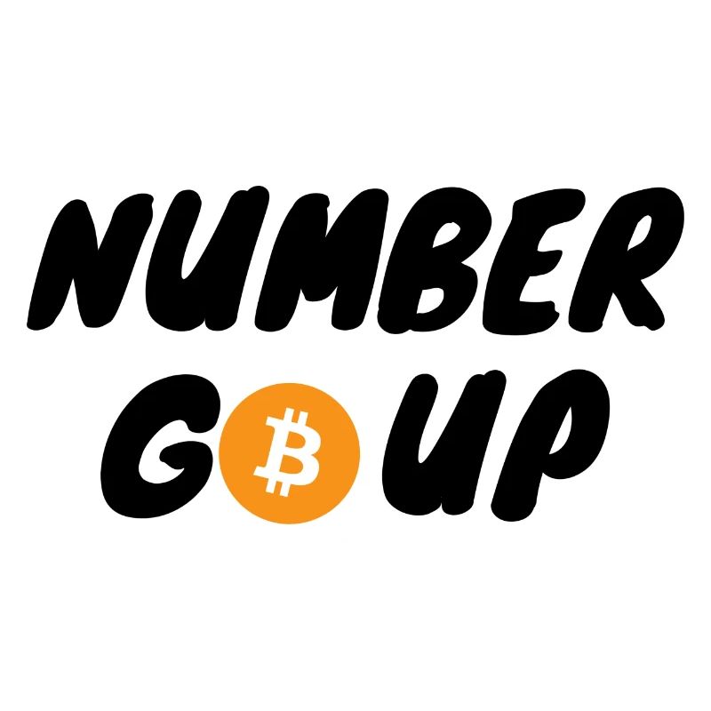 Crypto Number Go Up BTC Bitcoin