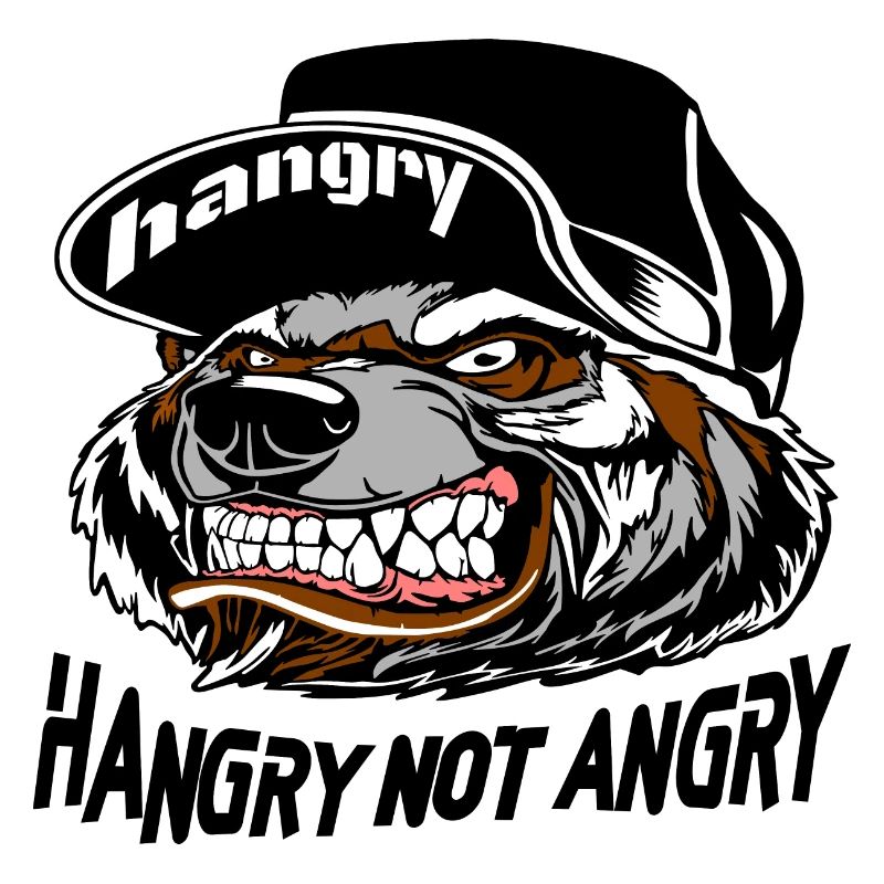 HUNGRY LITTLE BEAR unique design