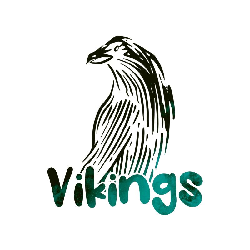 Corbeau logo Vikings