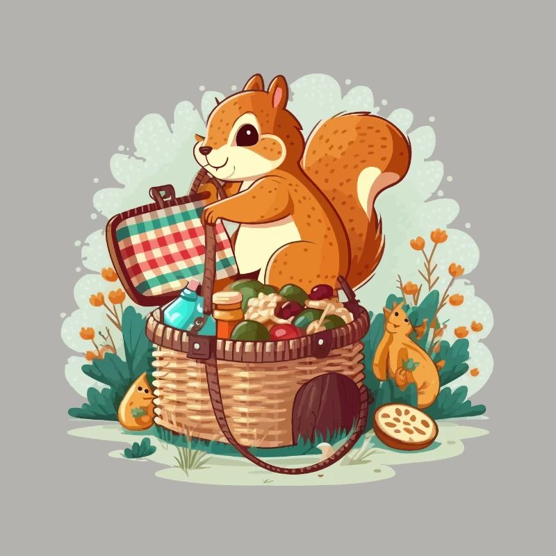 Picknick-Freunde