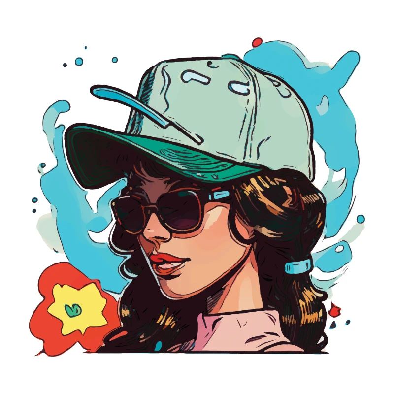 Pyro-Mädchen