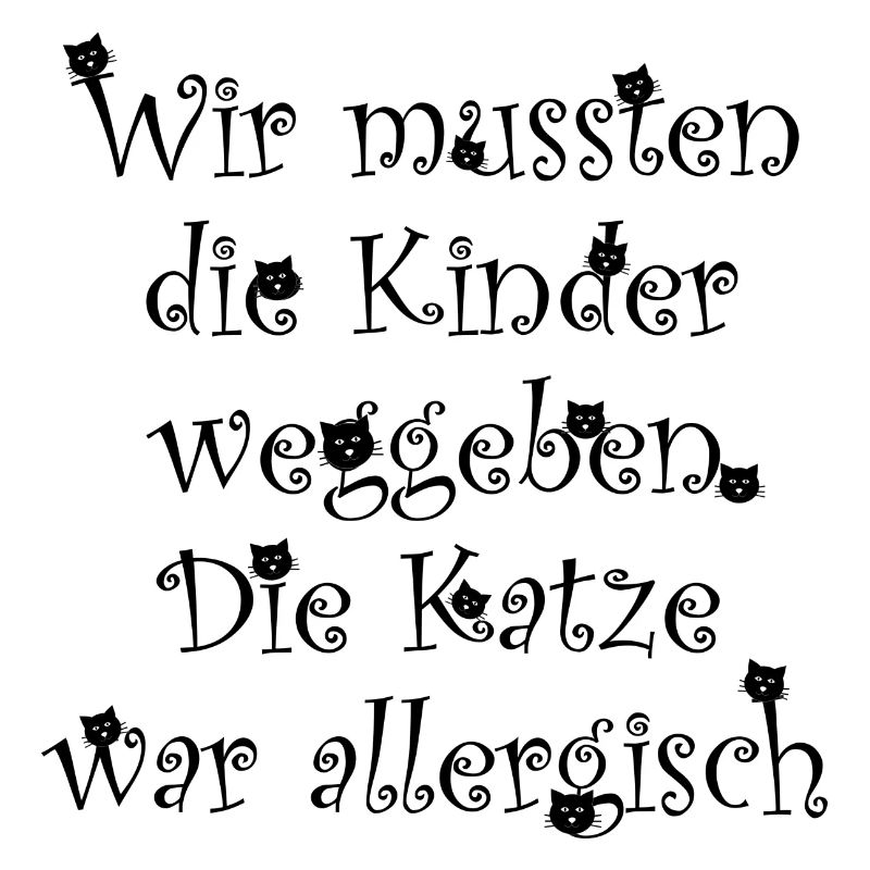Katze war allergisch