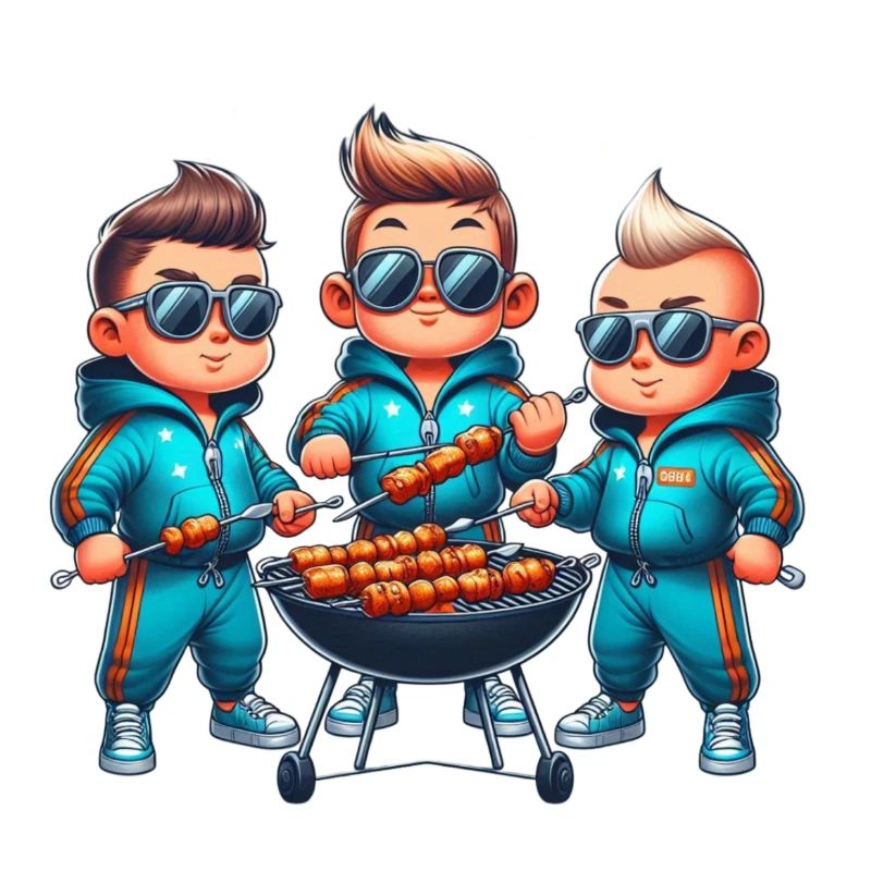 Coole Grill Freunde