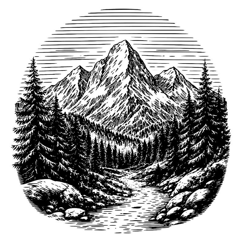 Pfad durch den Wald