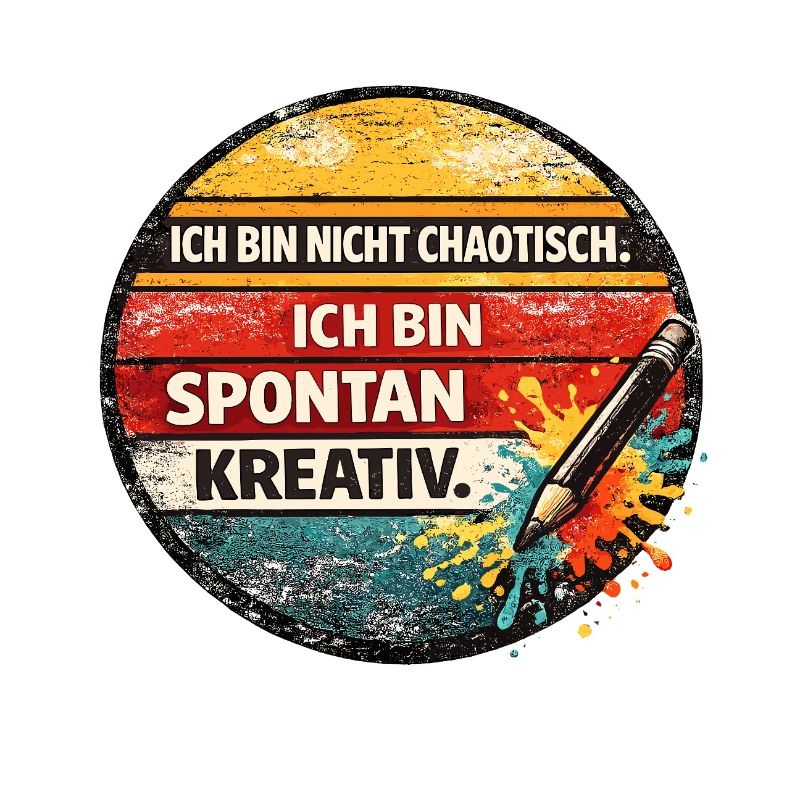 Spontaneously creative: Not chaotic