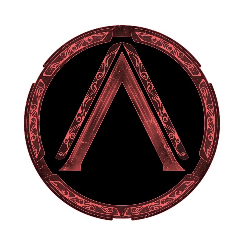 Icône Sparta Lambda Rouge
