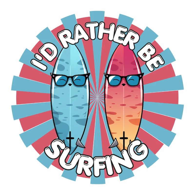 I'd rather surf now water beach vacation