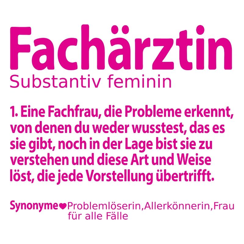 Fachärztin Definition Abschied Abschiedsgeschenk