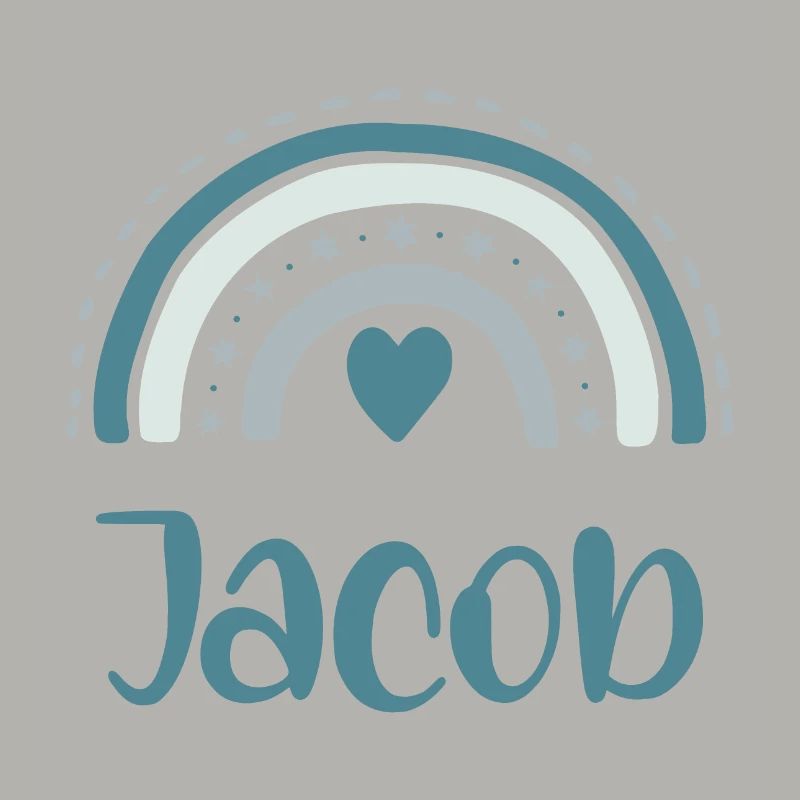 Jacob Name Regenbogen