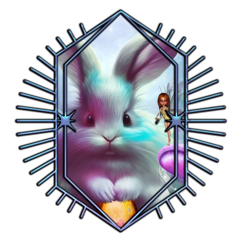 Lapin de Pâques mignon