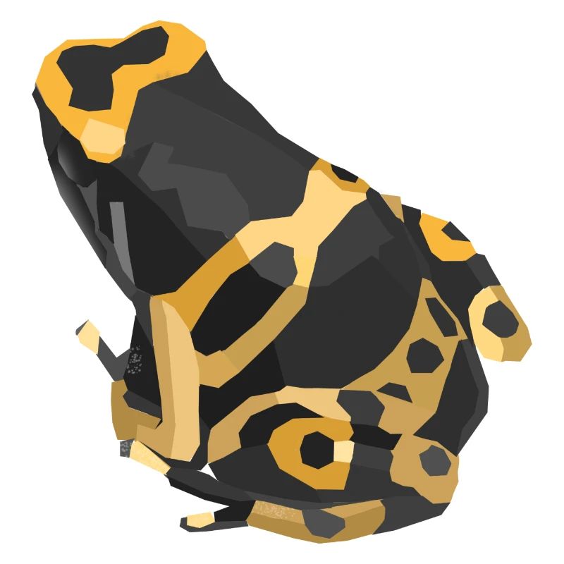 Hummelfrosch Geometrisches Design