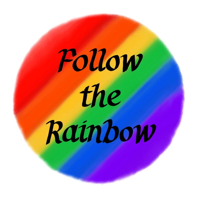 Folgen Sie dem Regenbogen