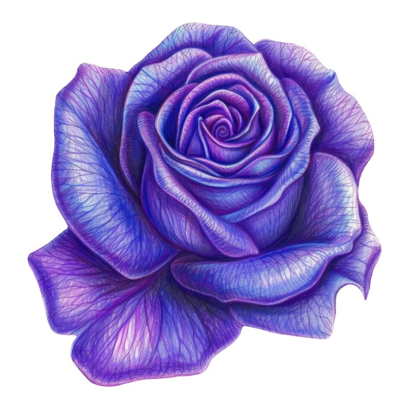 Rose pourpre