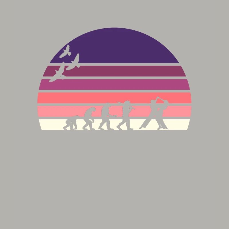 retro vintage sunset évolution DANSE