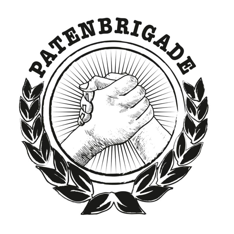 PATENBRIGADE Logo (schwarz)
