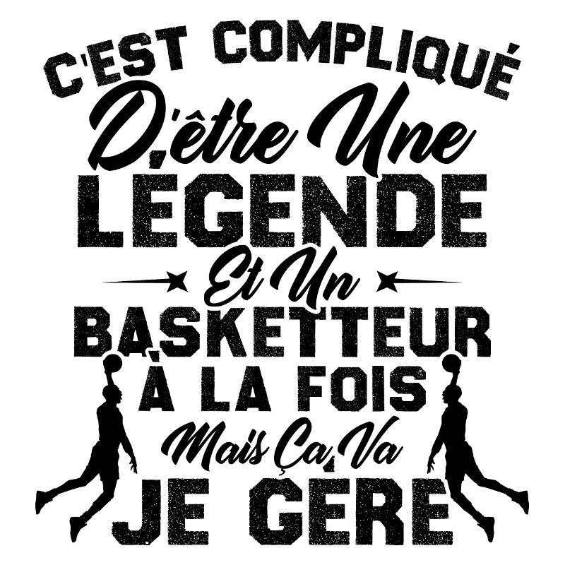 Une Légende Et Un Basketteur