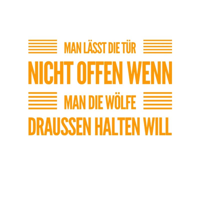 halte die Wölfe draußen