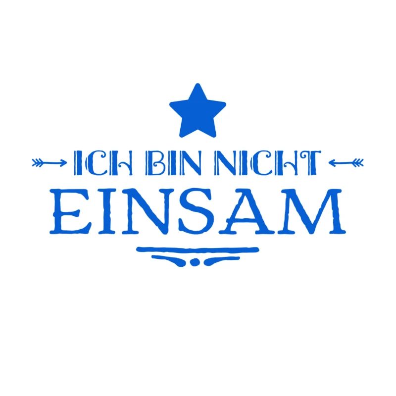 nicht einsam