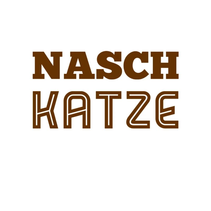 vor dir steht eine Naschkatze