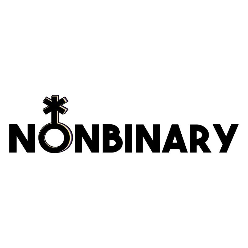 Nonbinary symbol and font Nonbinary nonbinary