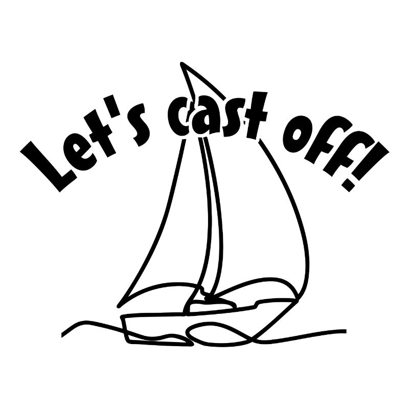 Let's take off - cast off!