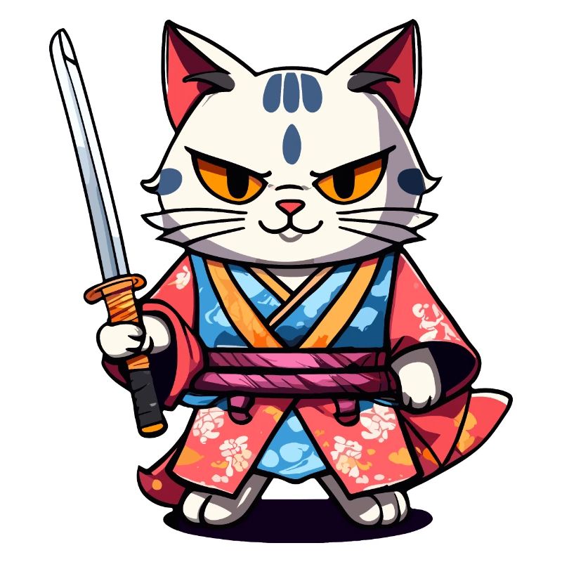 Samurai-Katze #34