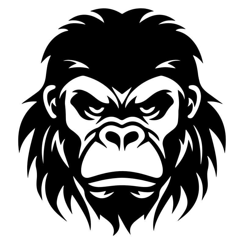 Gorilla Head