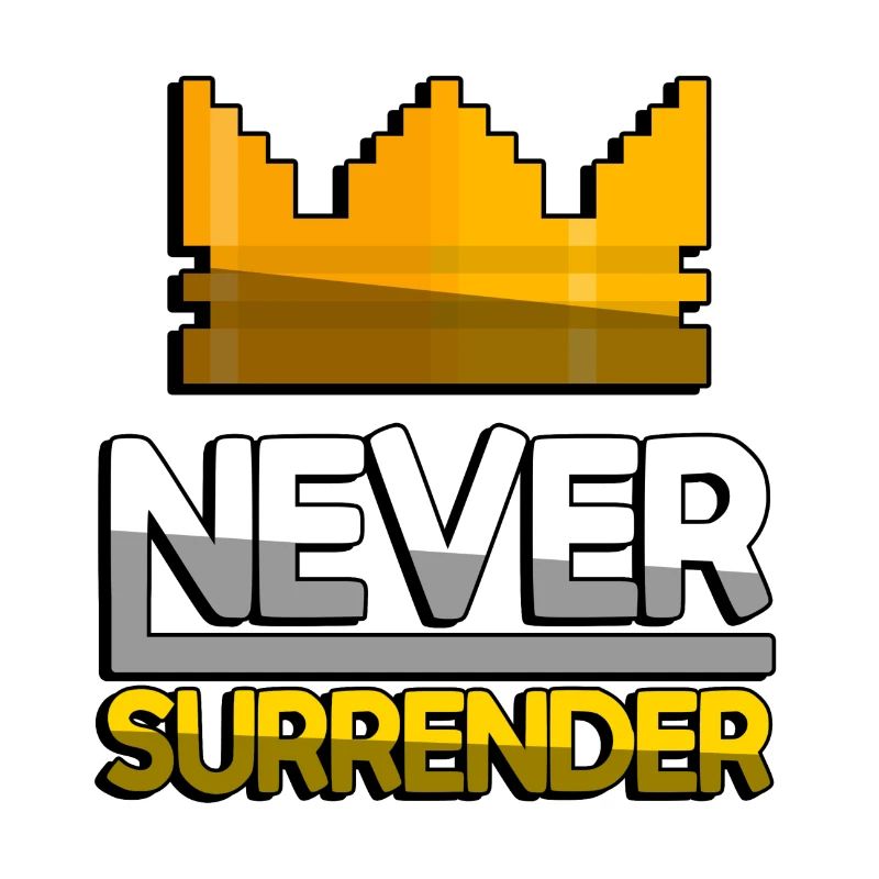 NEVER SURRENDER (Jaune) + King Crown - Jeux