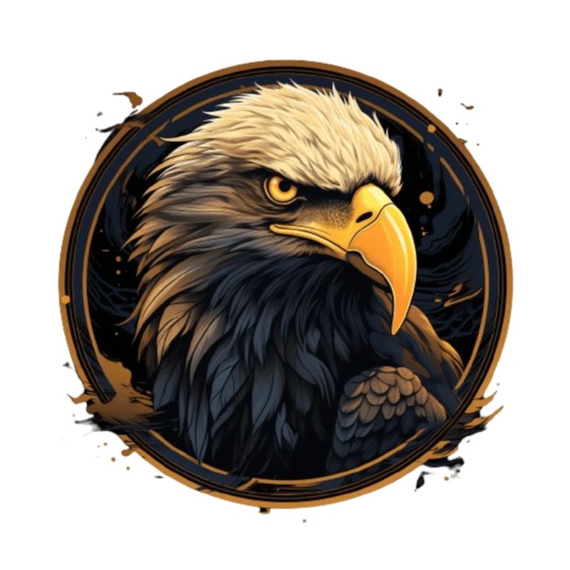 beautiful colored eagle