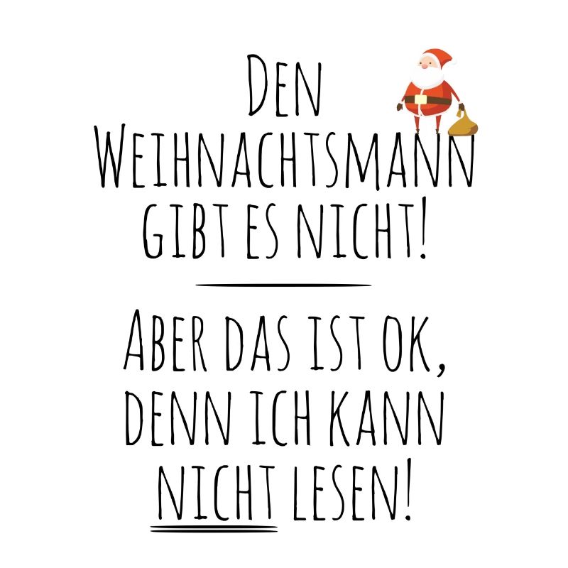 Weihnachtsmann gibt es nicht