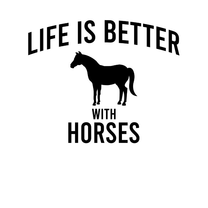 Horse Pferd Spruch