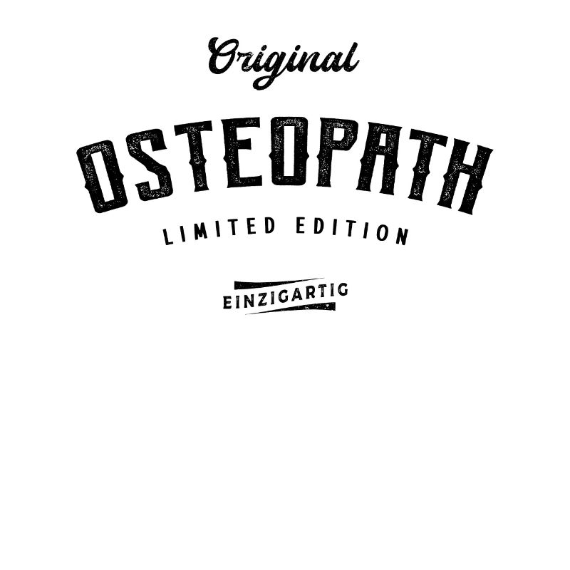 Osteopath Limited Edition