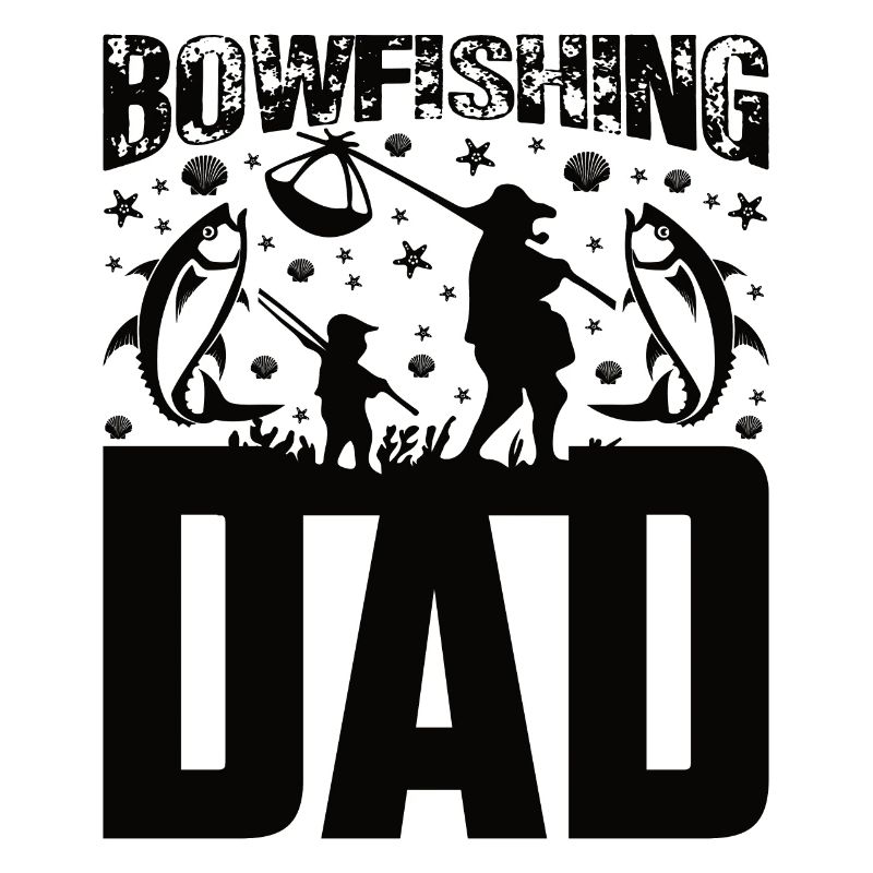 Bogenfischer Bogenfischen Bogenangeln Vater Papa