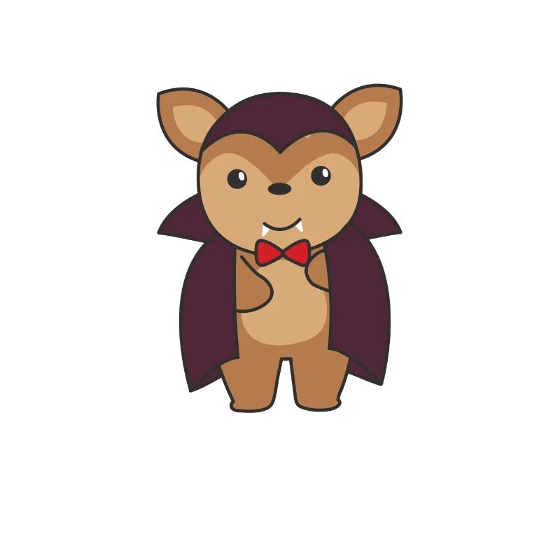 Cerf Halloween Mignon Devil Vampire Costume