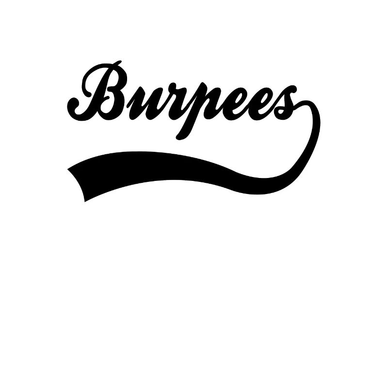 Lettrage de Burpee