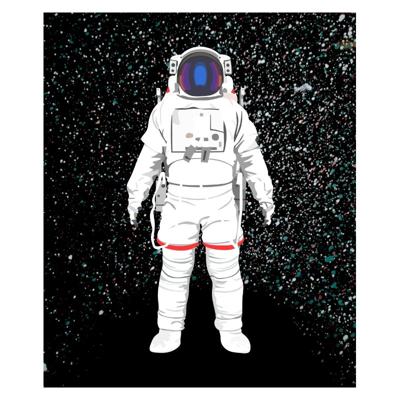 Astronaut im Kosmos