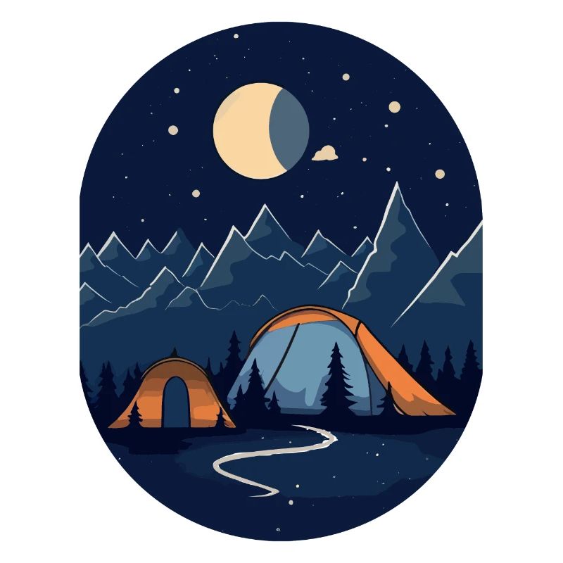 Solitude paisible - camping dans un style moderne