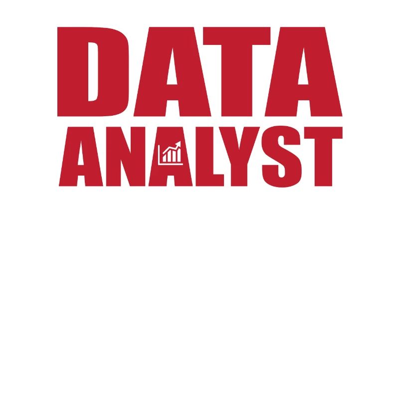 Great Data Analyst lettering motif