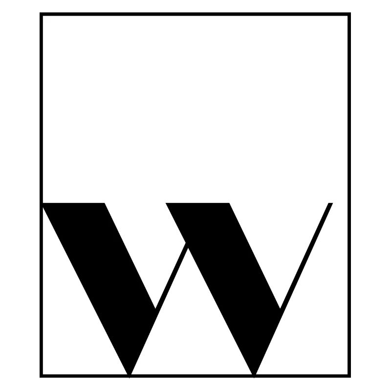 Buchstaben-Alphabet w