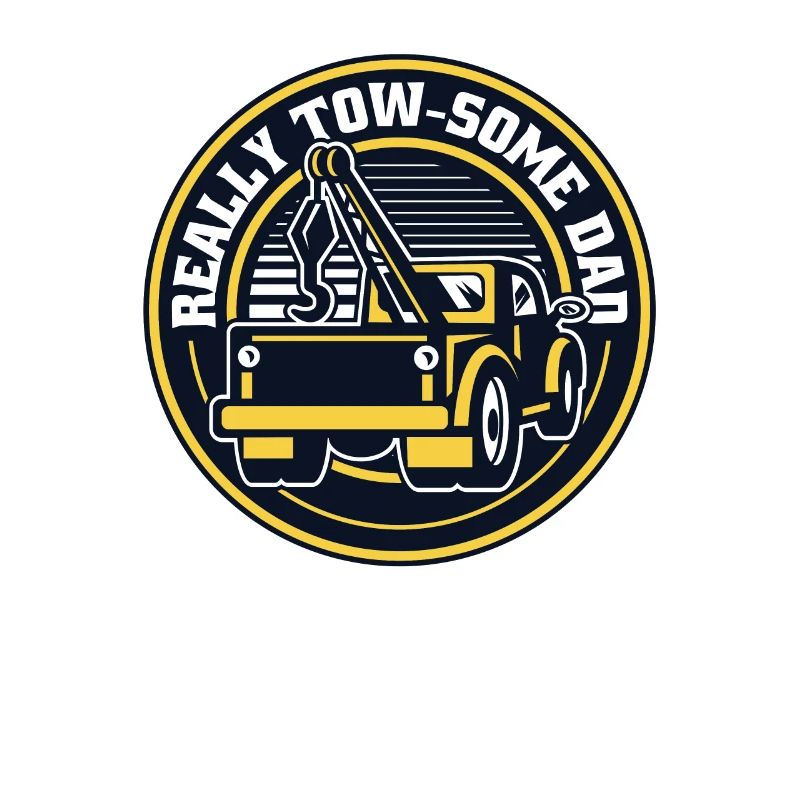 Really Towsome Dad Abschlepper Fahrer