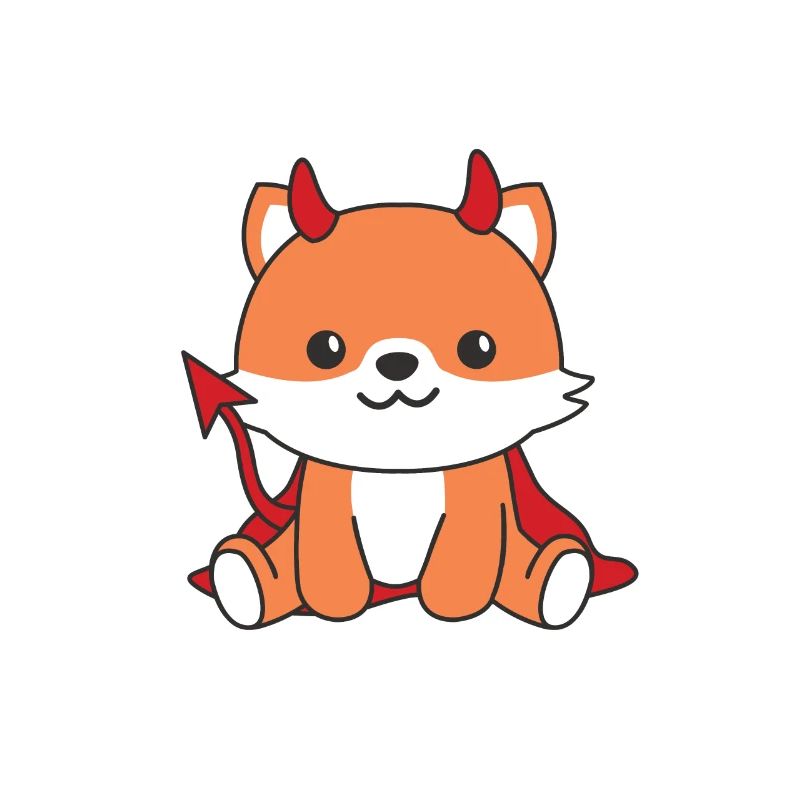Fuchs Happy Halloween Teufel Kostüm