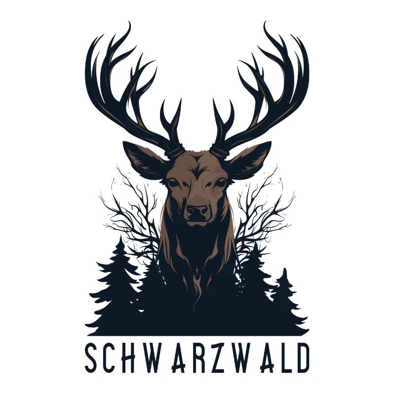 Schwarzwald Hirsch Jäger Heimat Urlaub