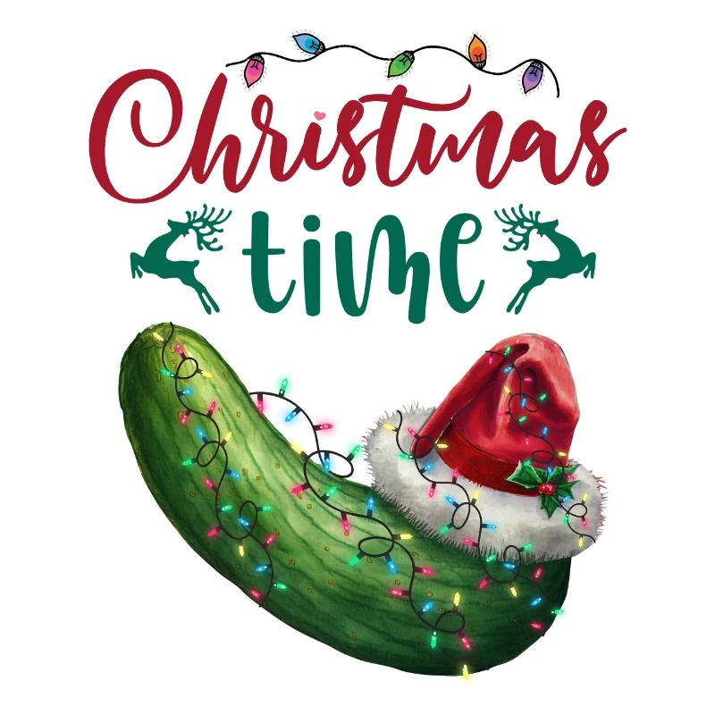 Joyeux Noël Drôle de Noël Concombre