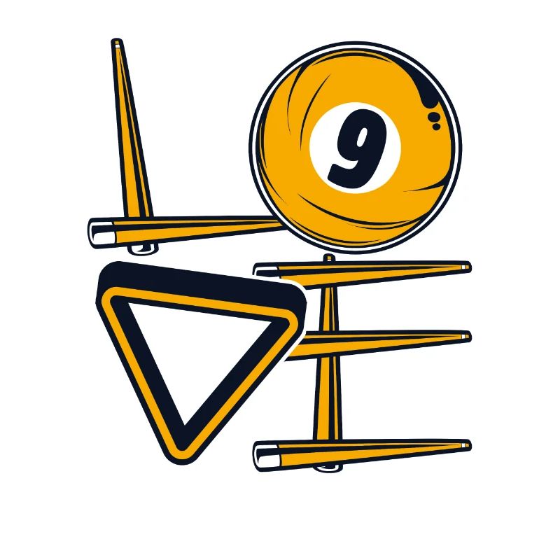 Love Snooker Billard Table de billard