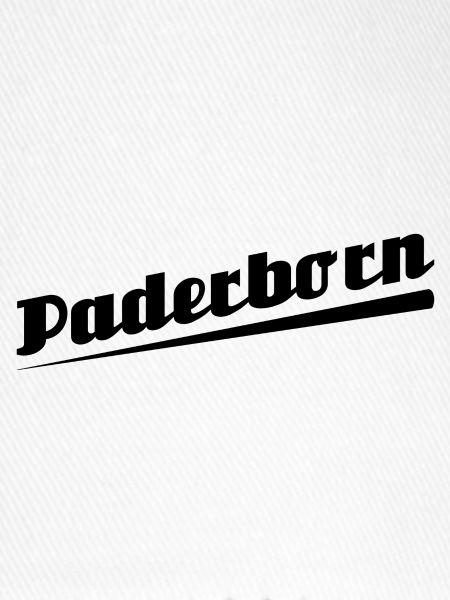 Paderborn - Textdesign mit Stadtnamen