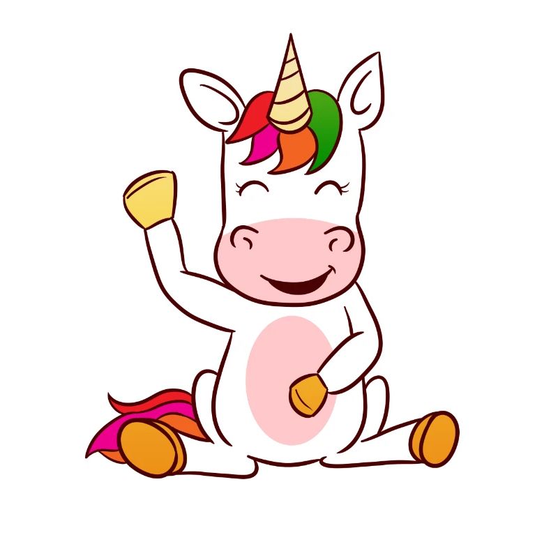 Winke Einhorn